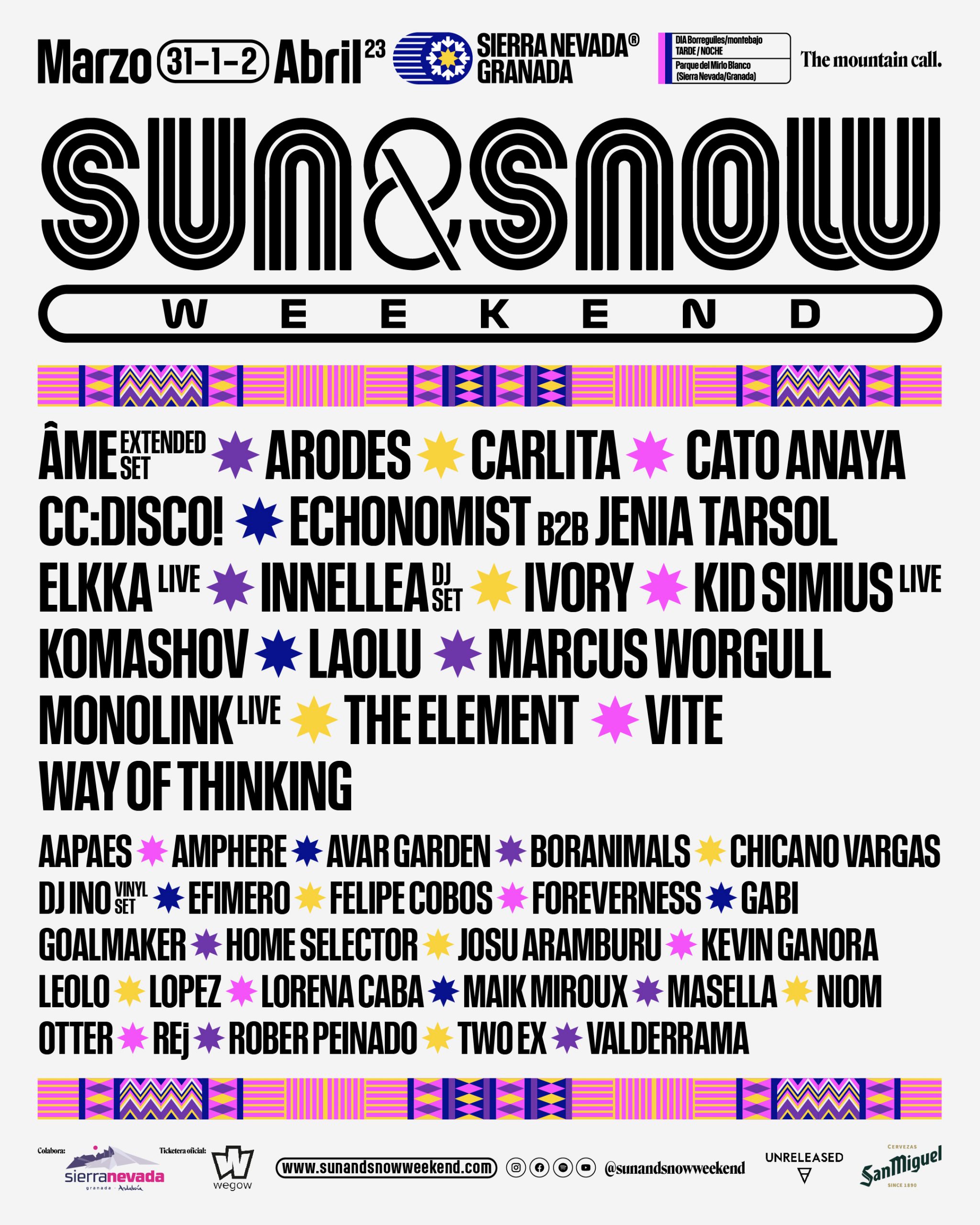 Sun&Snow_lineup