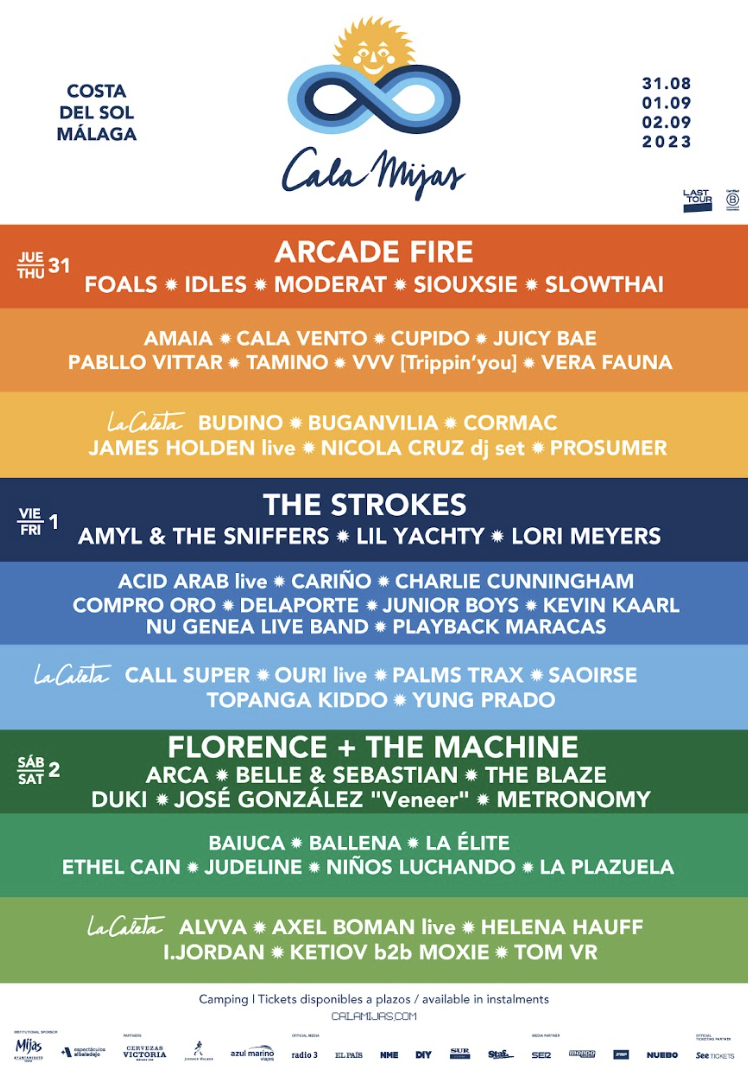 cala mijas lineup