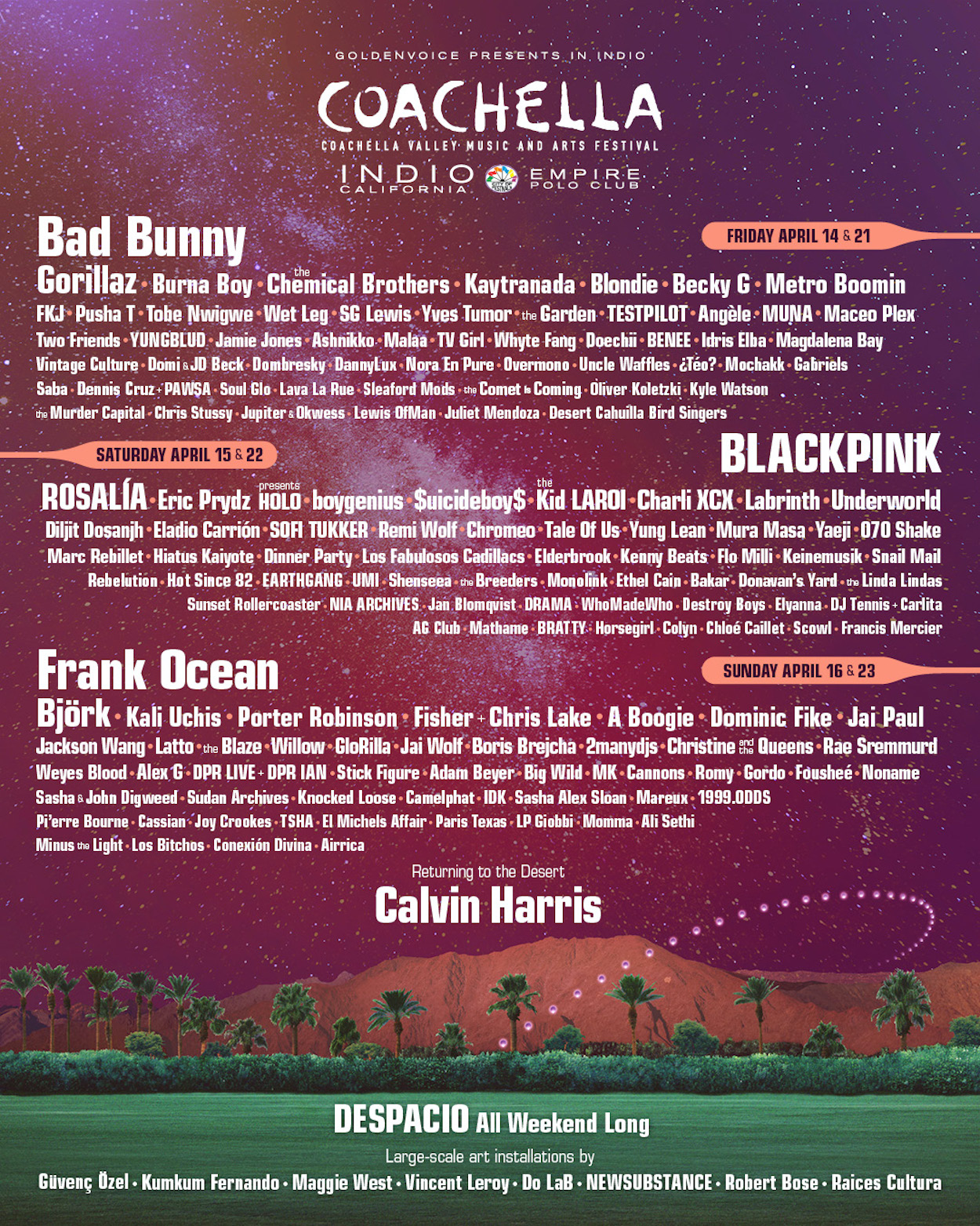coachella line up