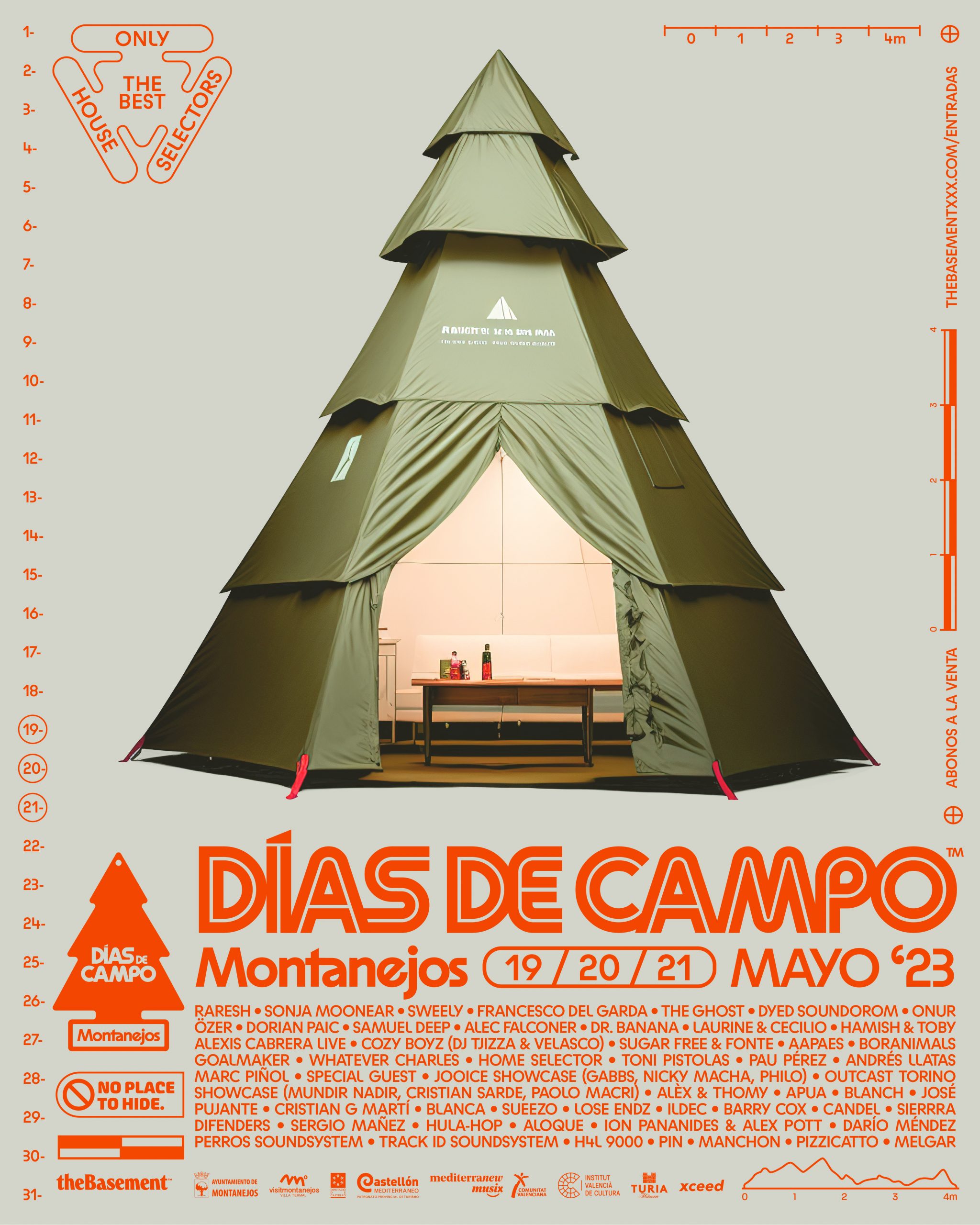 montanejos line up